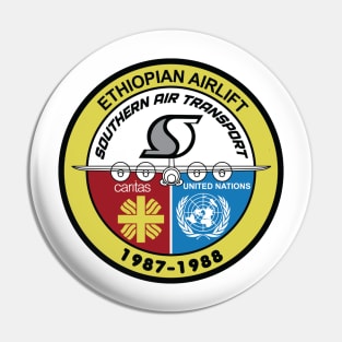 The PARANOIA CIA Airlines Collection: Southern Air Transport: Ethiopian Airlift Pin