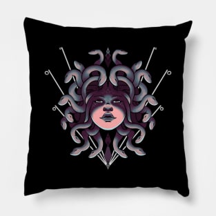 Medusa (gothic) Pillow