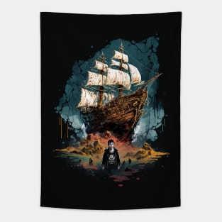 Pirate Ship - the goonies Tapestry