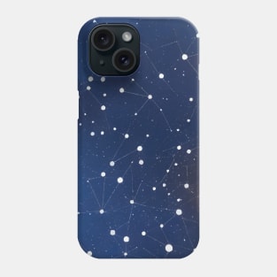 Ethereal Night Sky - Discovering the Beauty of Celestial Mapping Phone Case