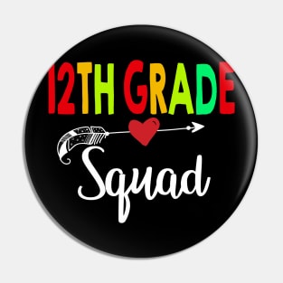 9th Grade Squad Teacher Back To School Pin