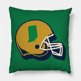 South Bend, Indiana Football Helmet Pillow