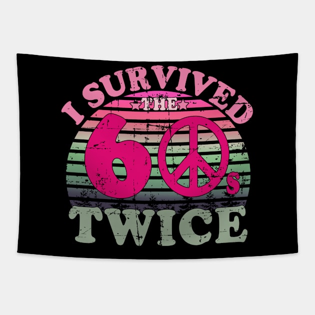 i survived the sixties twice Tapestry by sk99