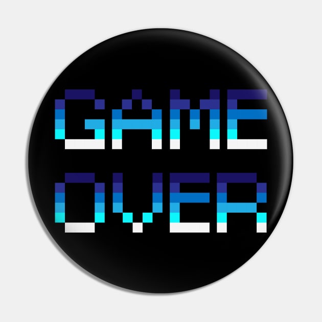 Game Over Pin by VEKTORKITA