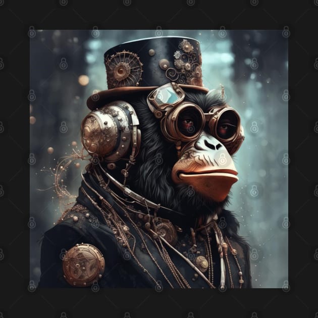 Steampunk Ape No.1 by R.W.TDesign