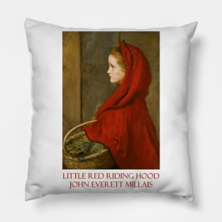 Little Red Riding Hood by John Everett Millais Pillow