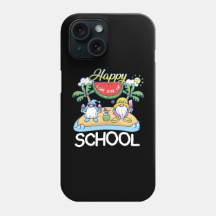 Funny Happy Last Day Of School Teacher Student Graduation Gnomes Phone Case