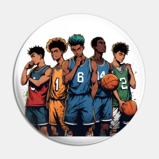 Muscle Basketball Players Anime Manga Manwha Husbando Otaku Pin