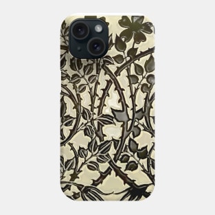 black flowers Phone Case