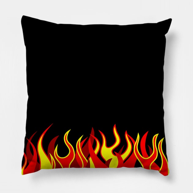 Fire Play Pillow by Korvus78