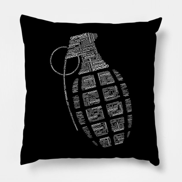 Grenade Pillow by martinz