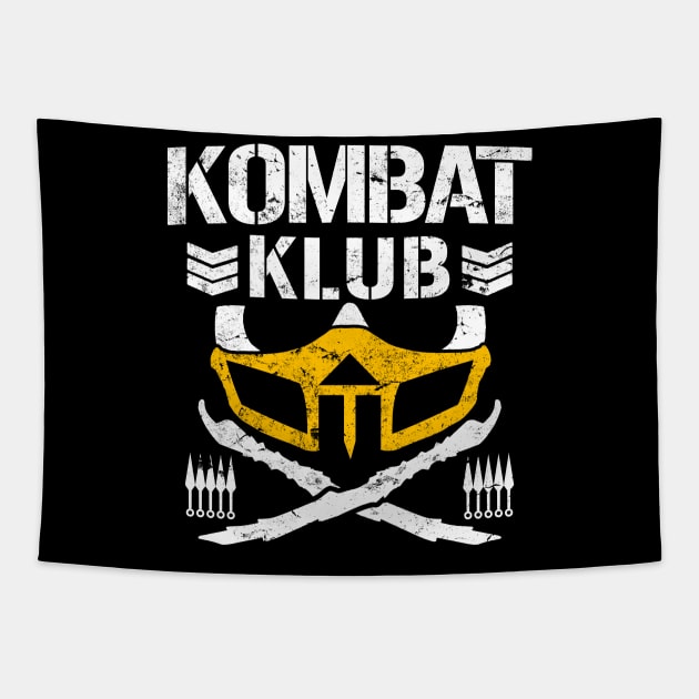 Kombat Klub Tapestry by ClayMoore