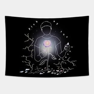 Pick Up The Pieces Kintsugi Tapestry