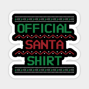 official santa shirt Magnet