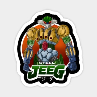 steel jeeg Magnet