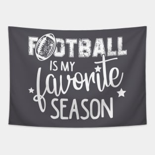 Football is My Favorite Season Tapestry