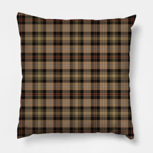 Clan MacKenzie Brown Hunting Tartan Pillow