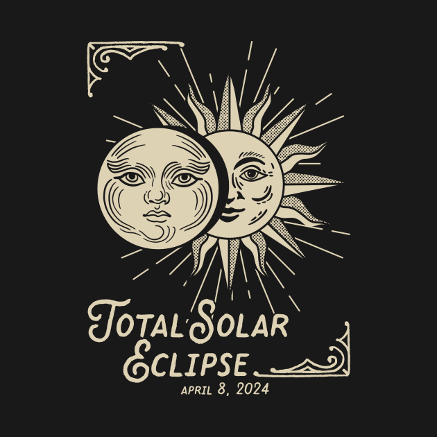 Total Solar Eclipse 2024 by notsleepyart