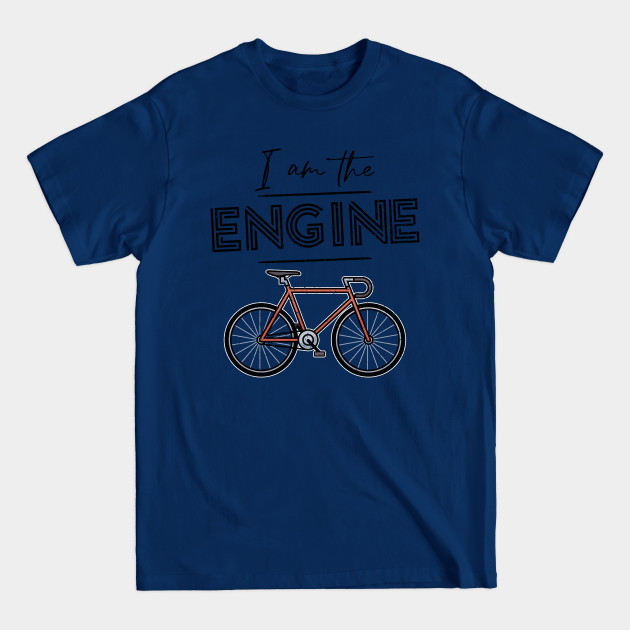 Disover The Engine Bike Bicycle E-Bike Motor Cool Saying - Electric Bike - T-Shirt