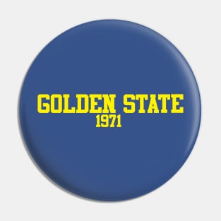 Golden State 1971 (variant) Pin