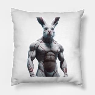 killer bunny junior Pillow