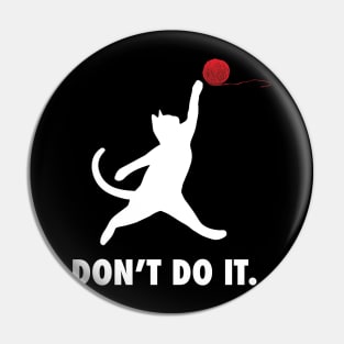 The Jumpcat logo Pin