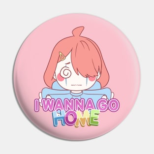 I wanna go home sad clown girl Pin