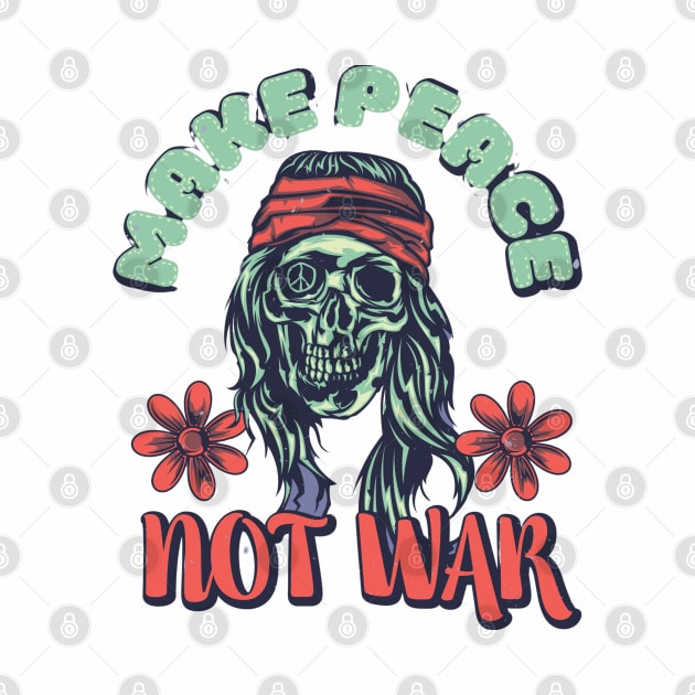 Make Peace, Not War shirt by El-Owl