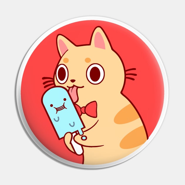 Cat-sicle Pin by SarahJoncas