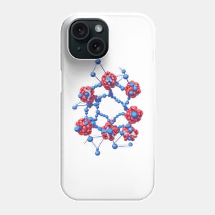 subject chemistry molecular structure Phone Case