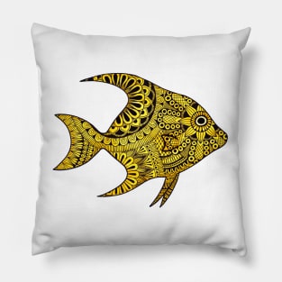 Fish (Yellow) Pillow