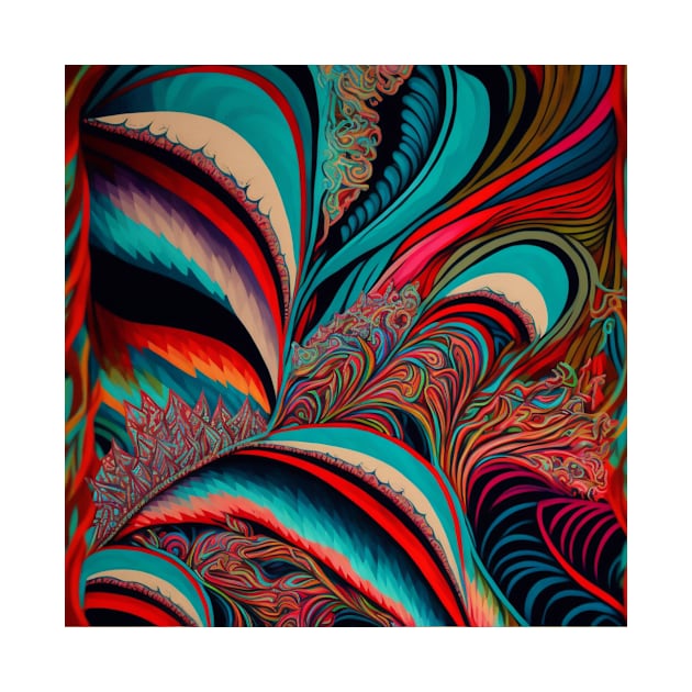 Colorful Pattern by MindTankArt