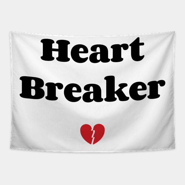 Heart Breaker v2 Tapestry by Emma