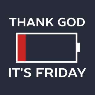 Woohoo Thank God It’s Friday Retro Vintage T-Shirt