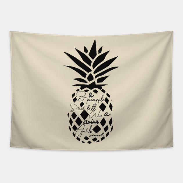 sweet pineapple Tapestry by Lamink