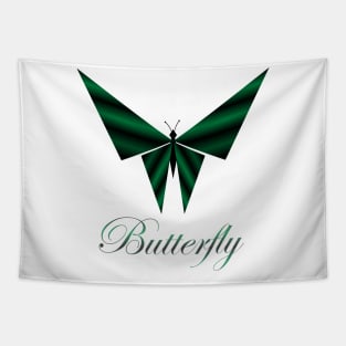 Metallic butterfly Tapestry