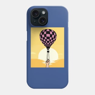 Retro Hot Air Balloons Balloon Ride Phone Case