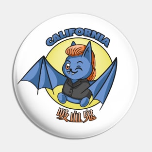 California Vampire Pin