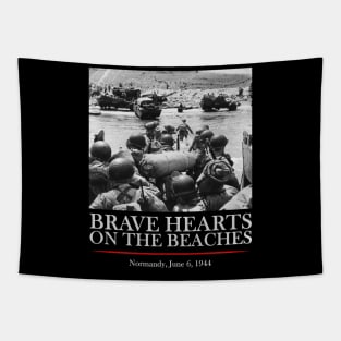 Brave Hearts On The Beaches - WW2 D-day Tapestry