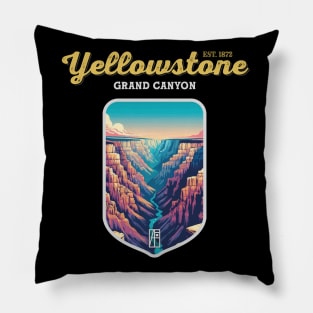 USA - NATIONAL PARK - YELLOWSTONE Grand Canyon of the Yellowstone - 3 Pillow
