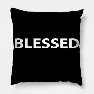 Blessed Cool Inspiration Christian Pillow