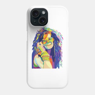 Janis Joplin T shirt Phone Case