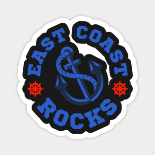 East Coast Rocks Magnet