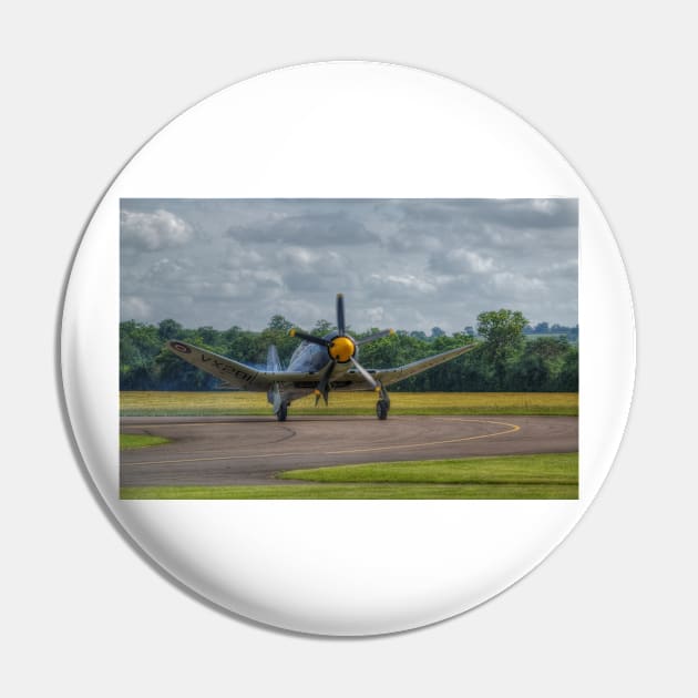 Hawker Sea Fury Pin by Nigdaw