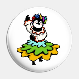 Penguin Folklorico Dancer Pin