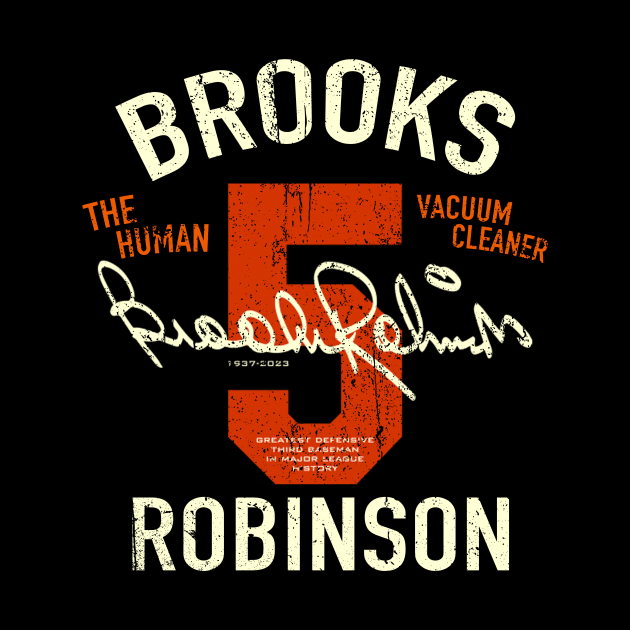 Brooks Robinson The Human Vacuum cleaner no.5 by kyoiwatcher223