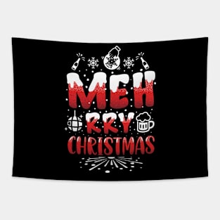 Meh...rry Christmas Tapestry