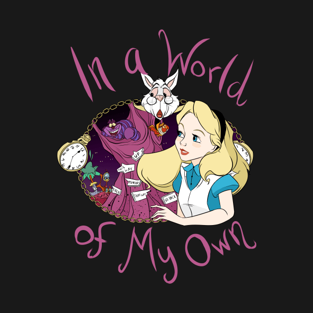 Alice: In a World of My Own by Drea D. Illustrations