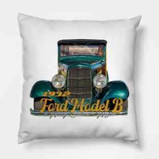 1932 Ford Model B Woody Station Wagon Pillow