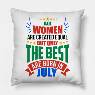 JULY Birthday Special - WOMEN Pillow